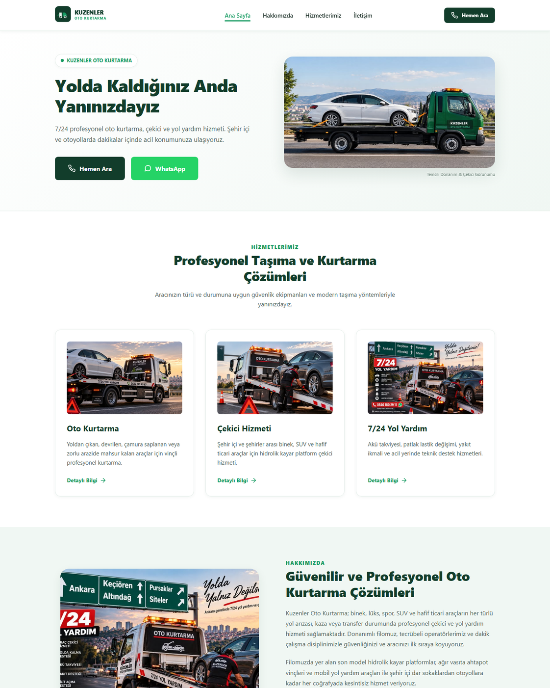 Kuzenler Oto Kurtarma